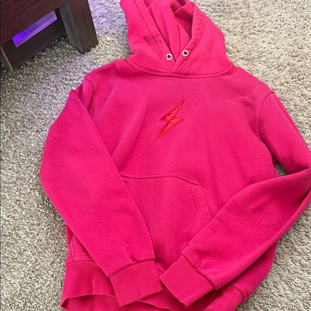 Pink Bruce Bolt Hoodie